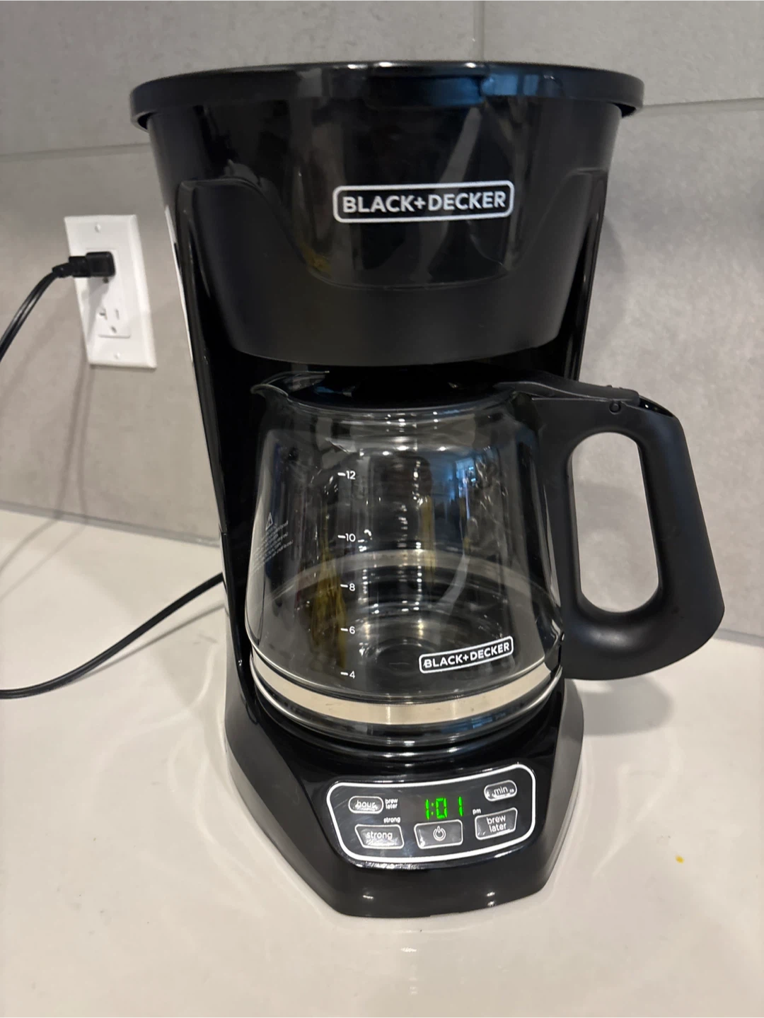 BLACK+DECKER 12-Cup Coffee Maker 🏆