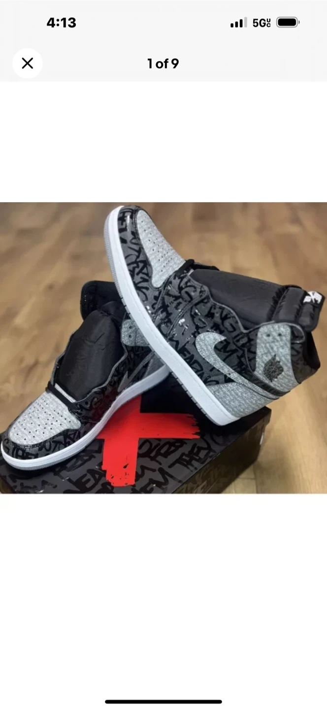 Air Jordan 1 High OG "Palace" revolution DC1788-001 Sneakers - photo 2