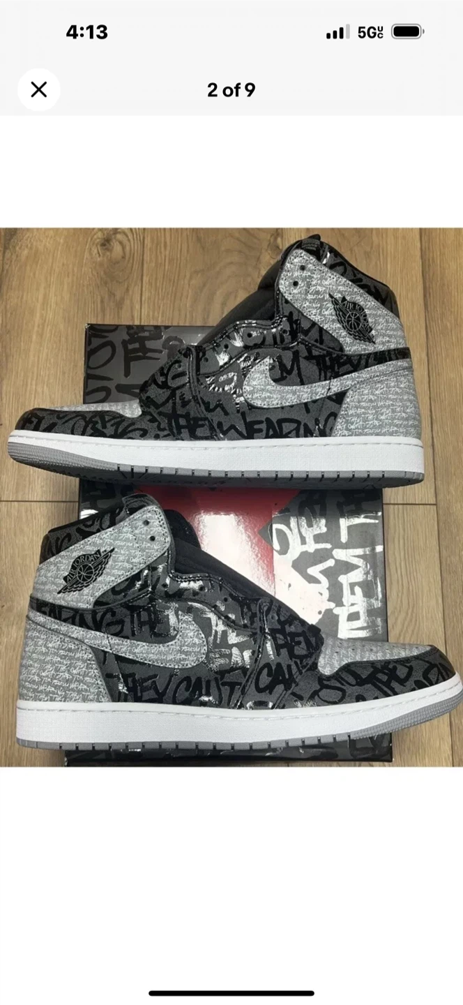 Air Jordan 1 High OG "Palace" revolution DC1788-001 Sneakers