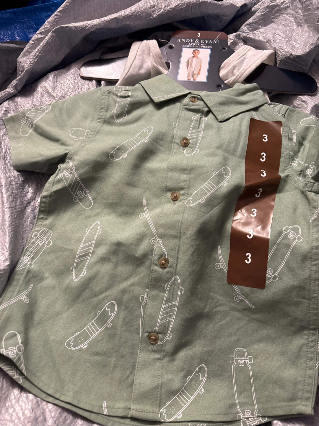 Andy & Evan Boys 3-Piece Set Size 3