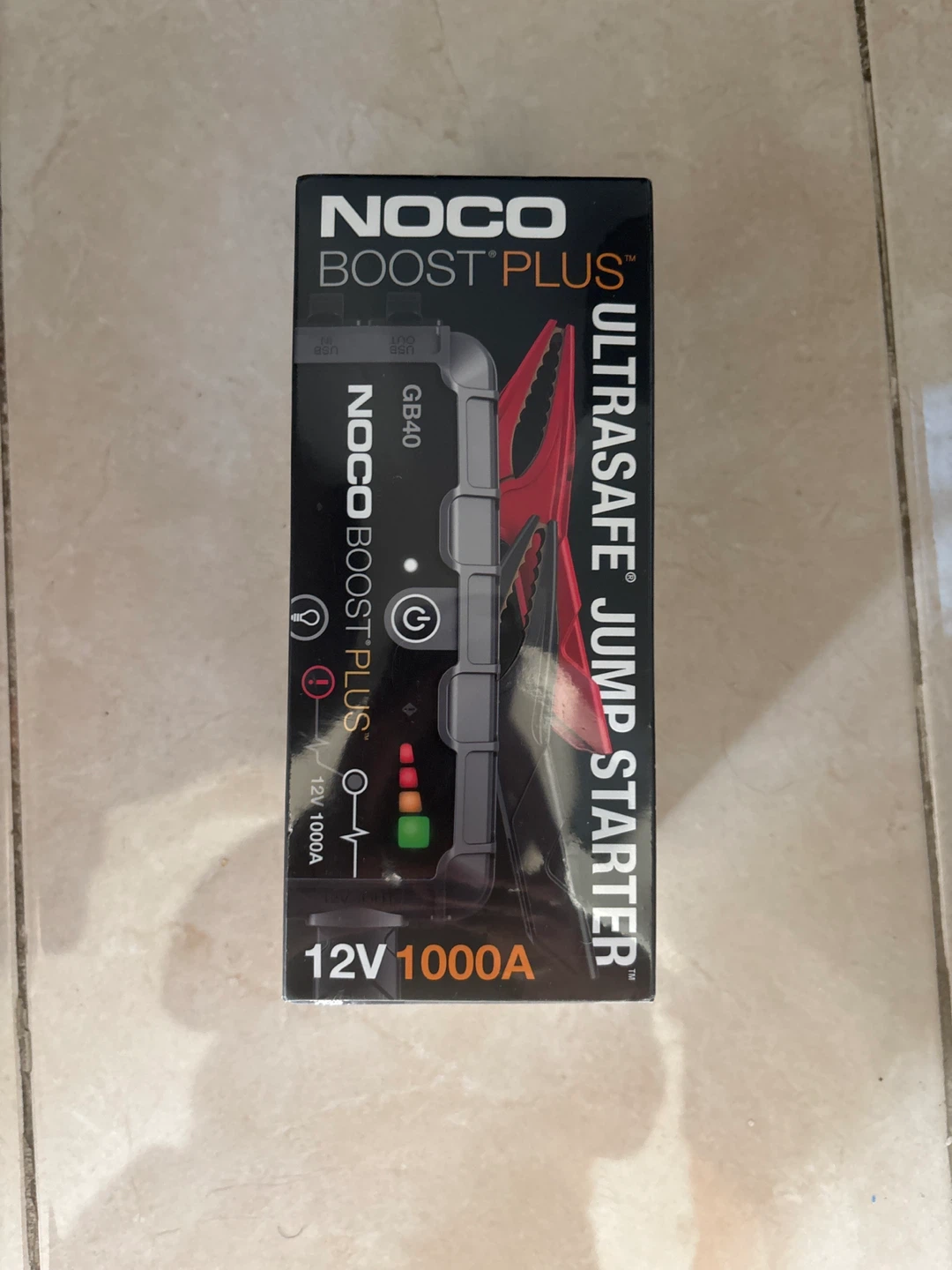 NOCO Boost Plus GB40 12V 1000A Jump Starter