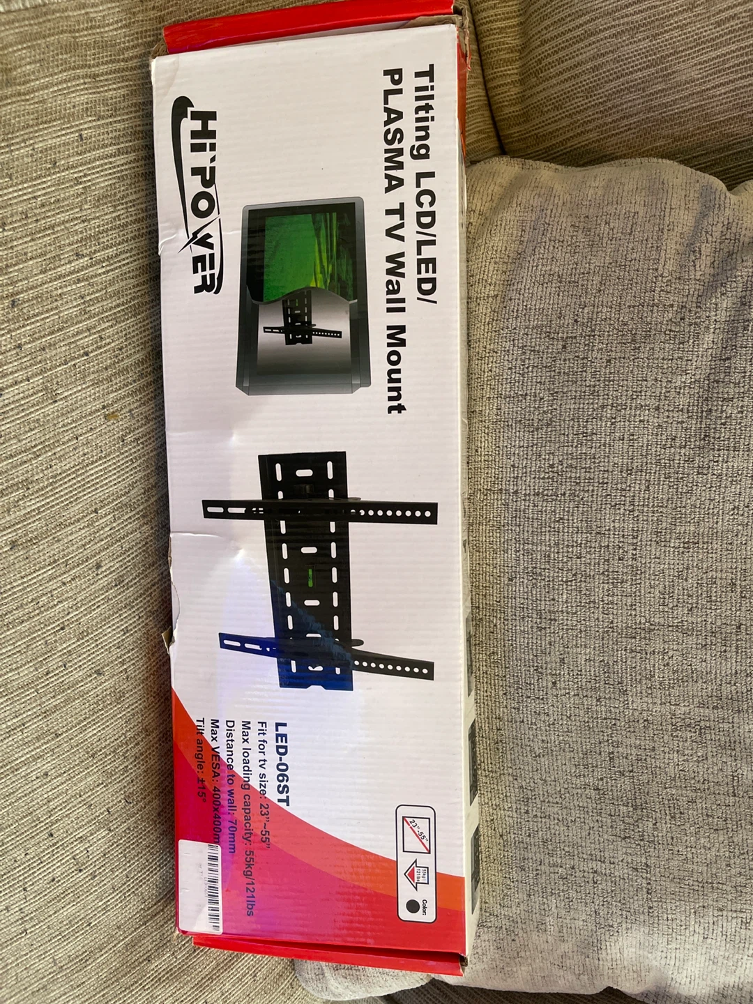 HiPower Tilting LCD/LED/Plasma TV Wall Mount