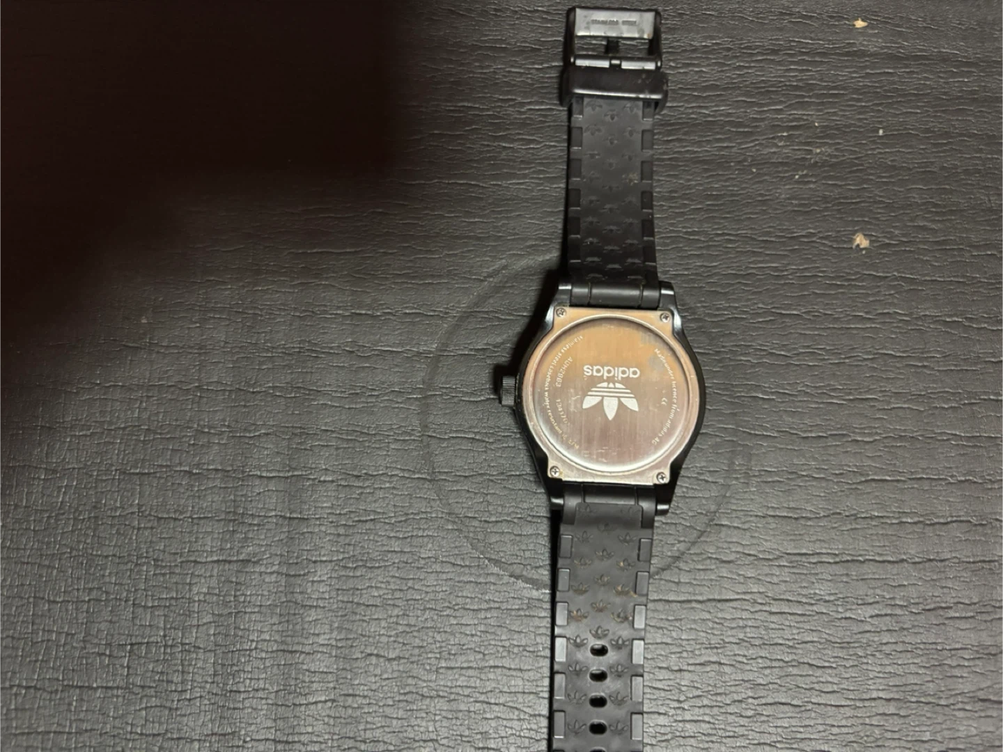 Adidas Black Analog Watch - photo 3