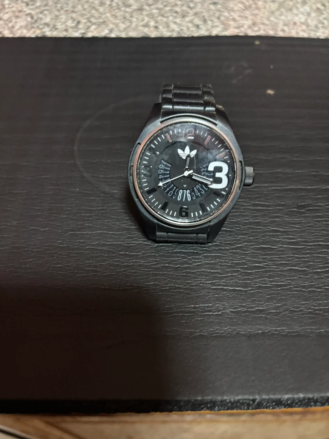 Adidas Black Analog Watch - photo 2