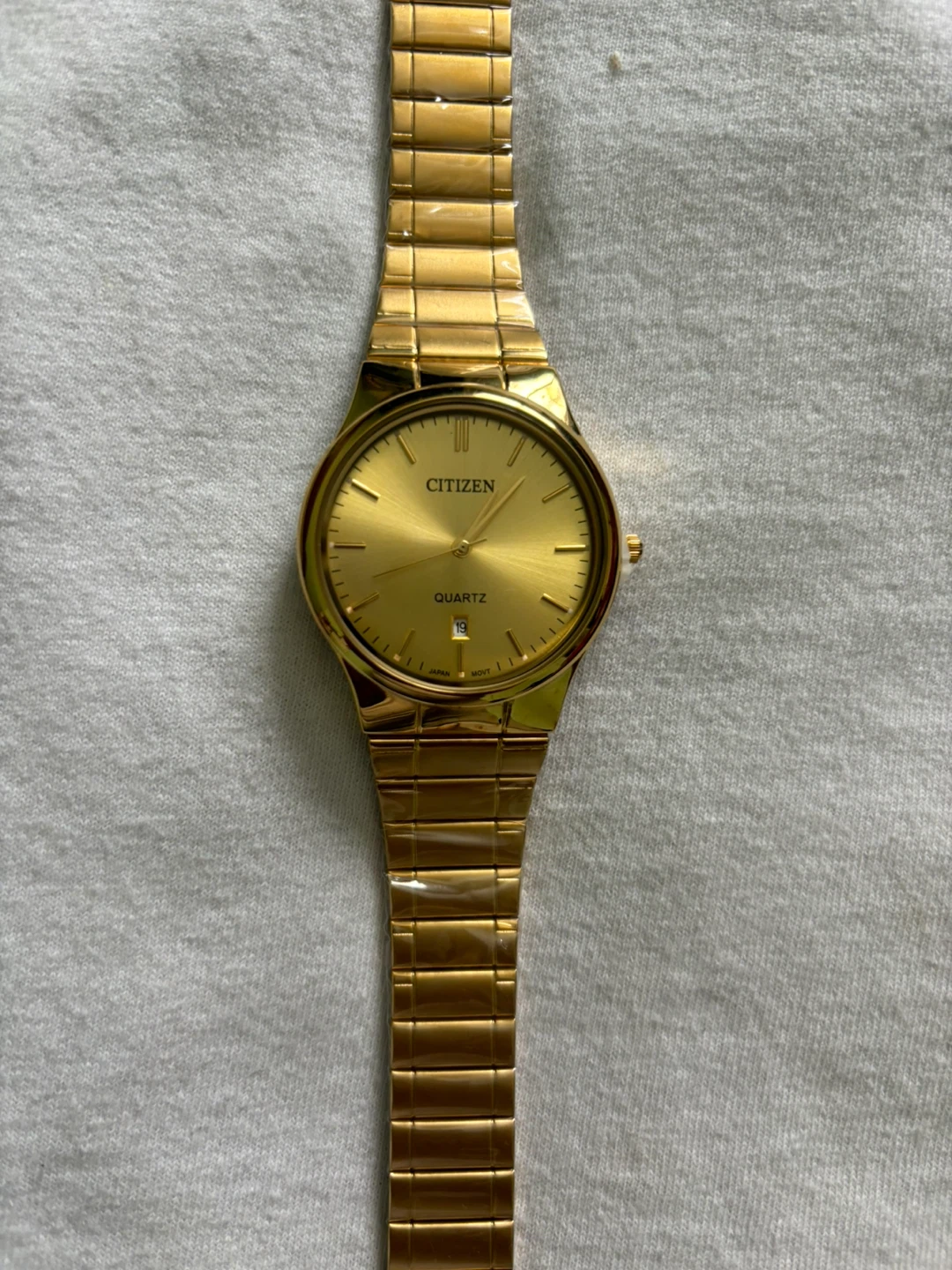 Citizen Quartz Gold Tone Watch