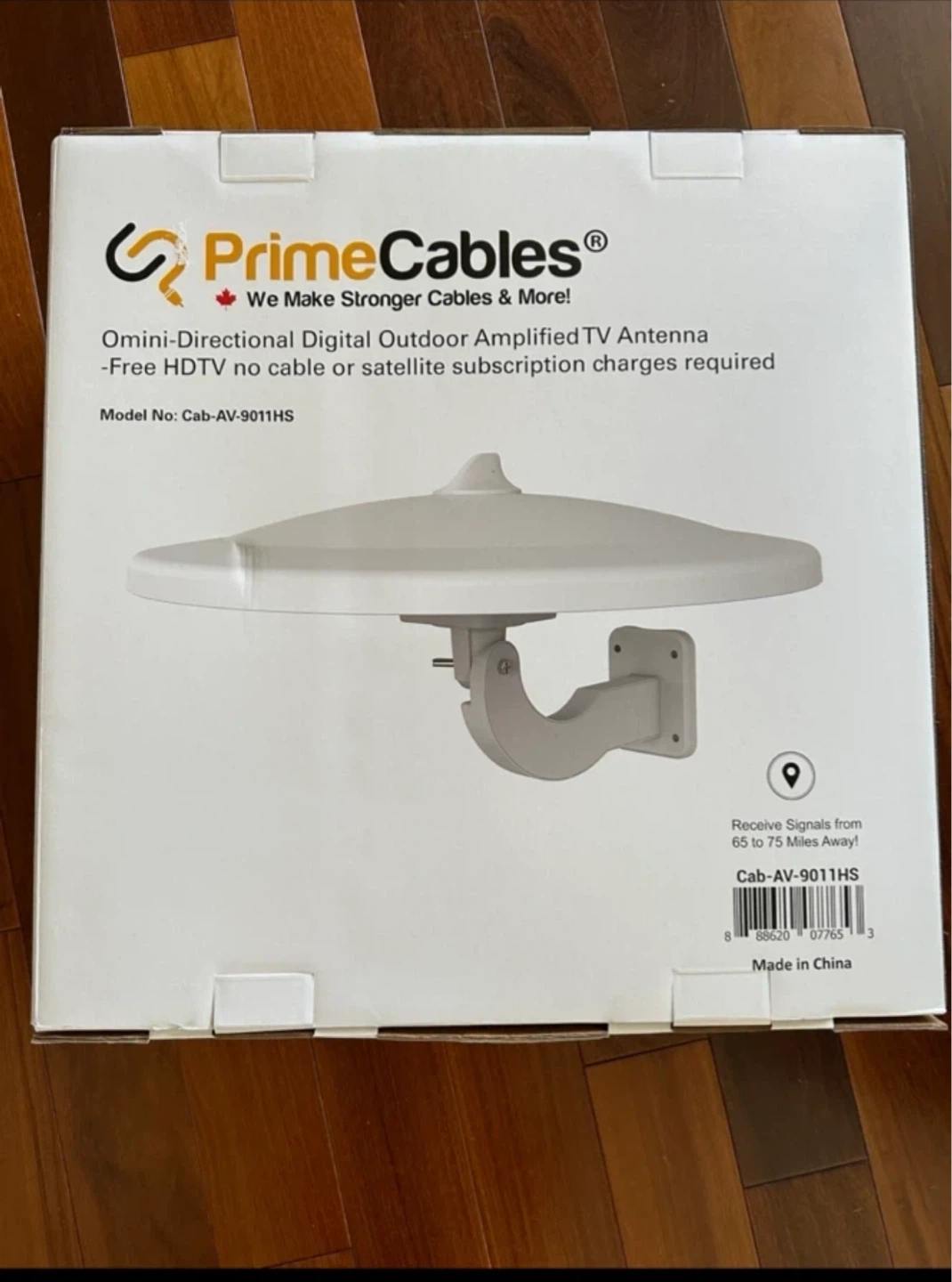 Omni-Directional Digital Outdoor Amplified TV Antenna
