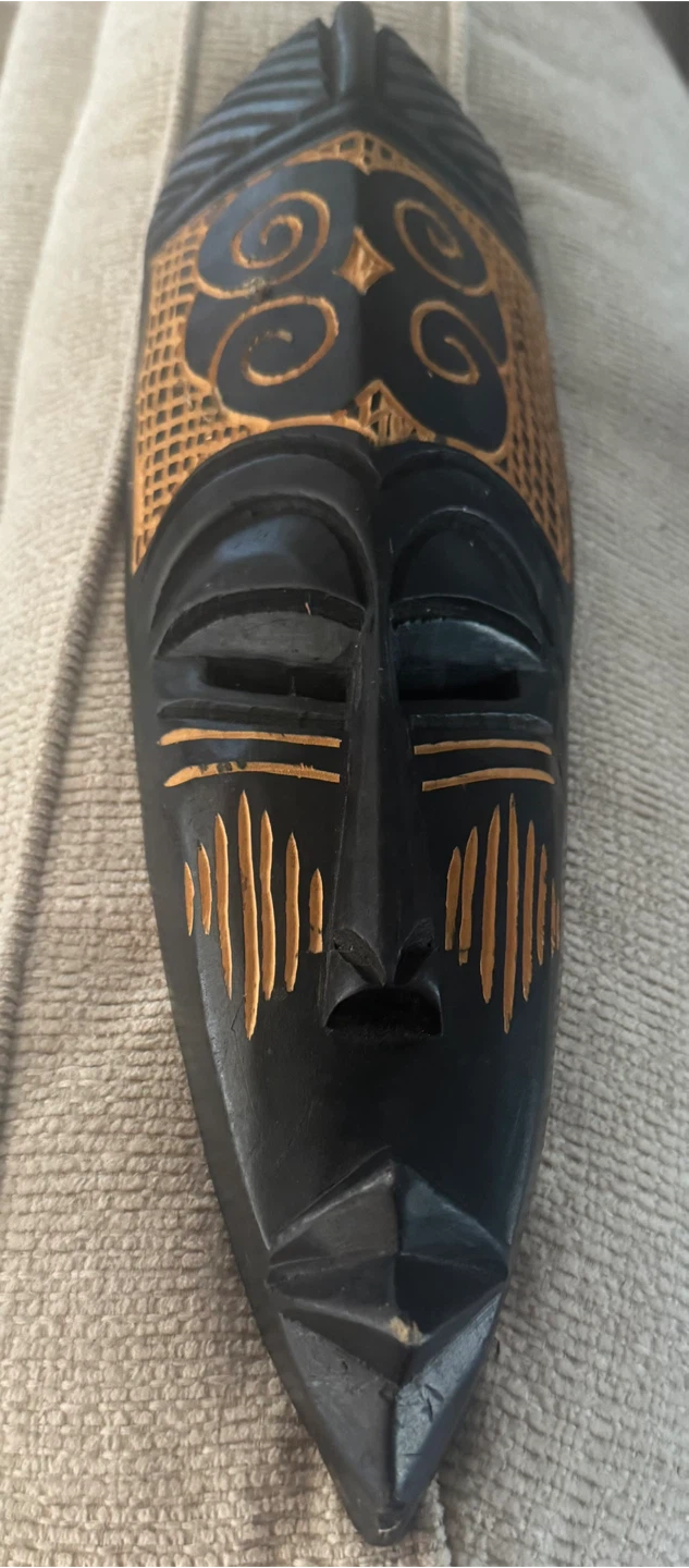 Decorative Wooden Mask - photo 3