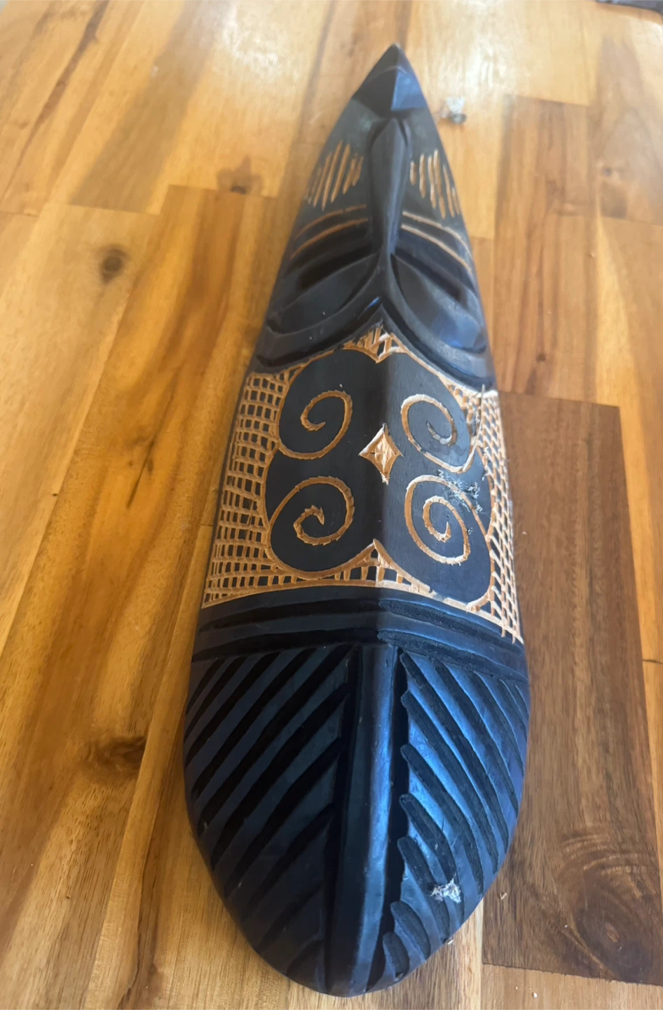 Decorative Wooden Mask - photo 2