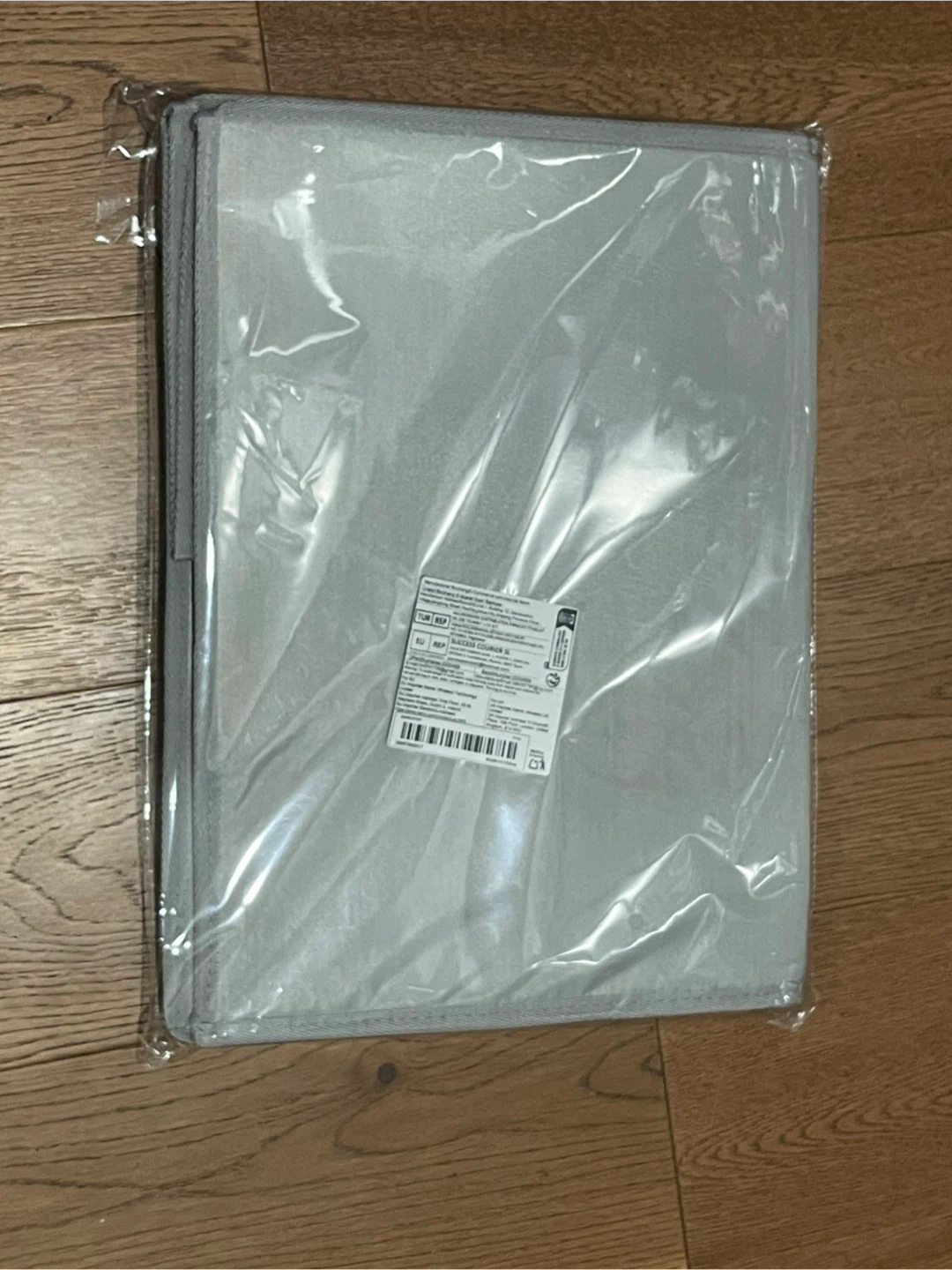 Grey Oxford Fabric Litter Box Enclosure - photo 3