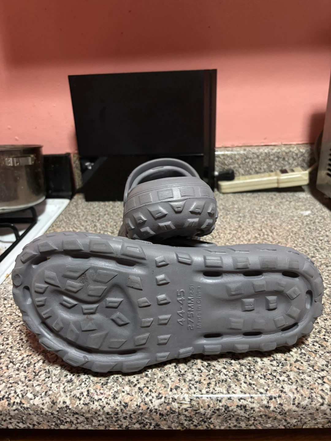 Gray Clogs Size 44-45 - photo 2