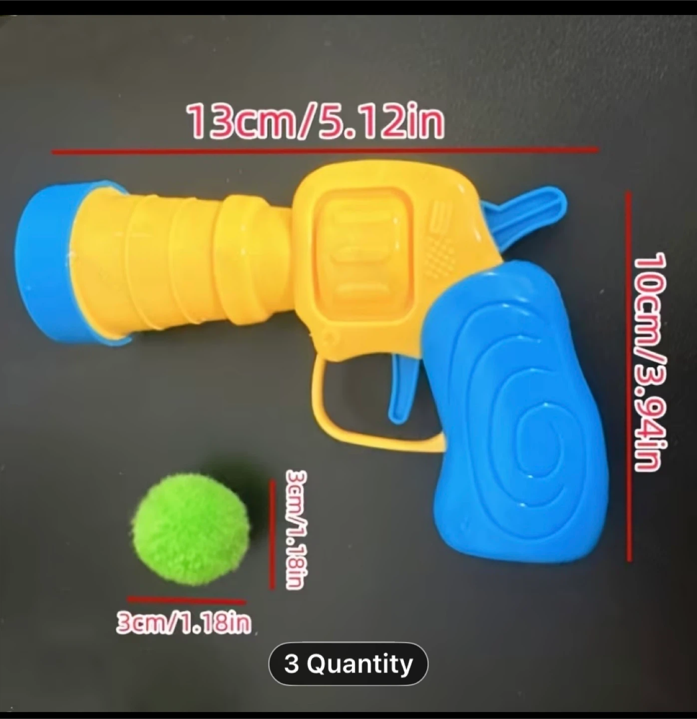 Cat Toy Pom Pom Launcher & 100 Balls - photo 4
