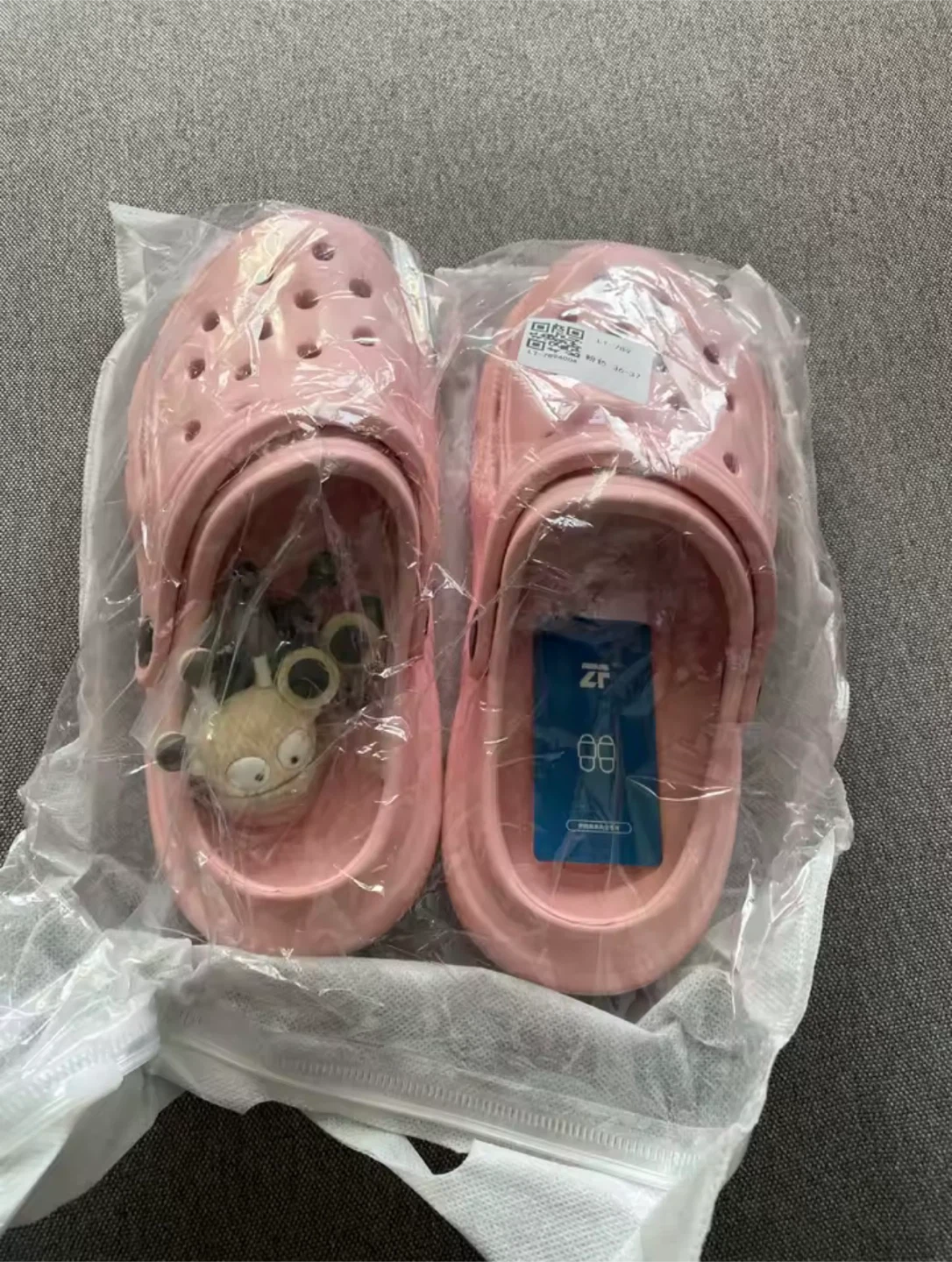 Pink Clog Shoes with M&M Charms - photo 2