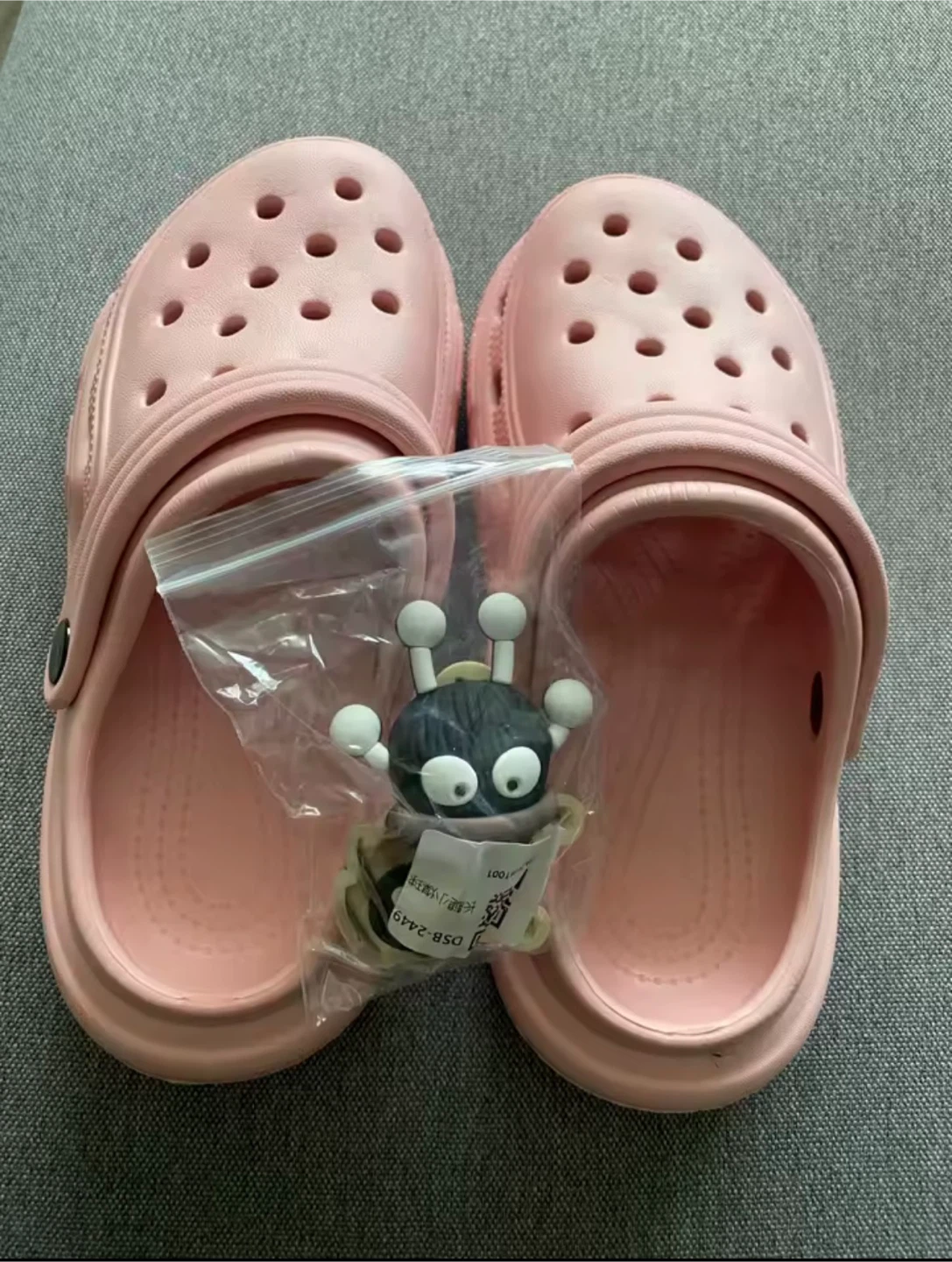 Pink Clog Shoes with M&M Charms - photo 3