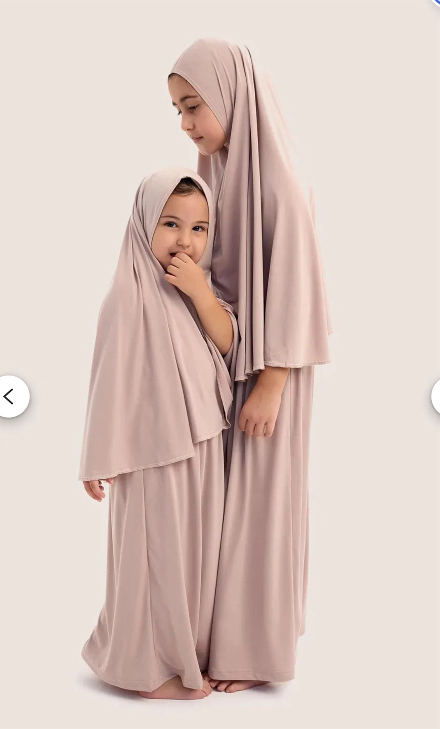 Kids Muslim Prayer Outfit
