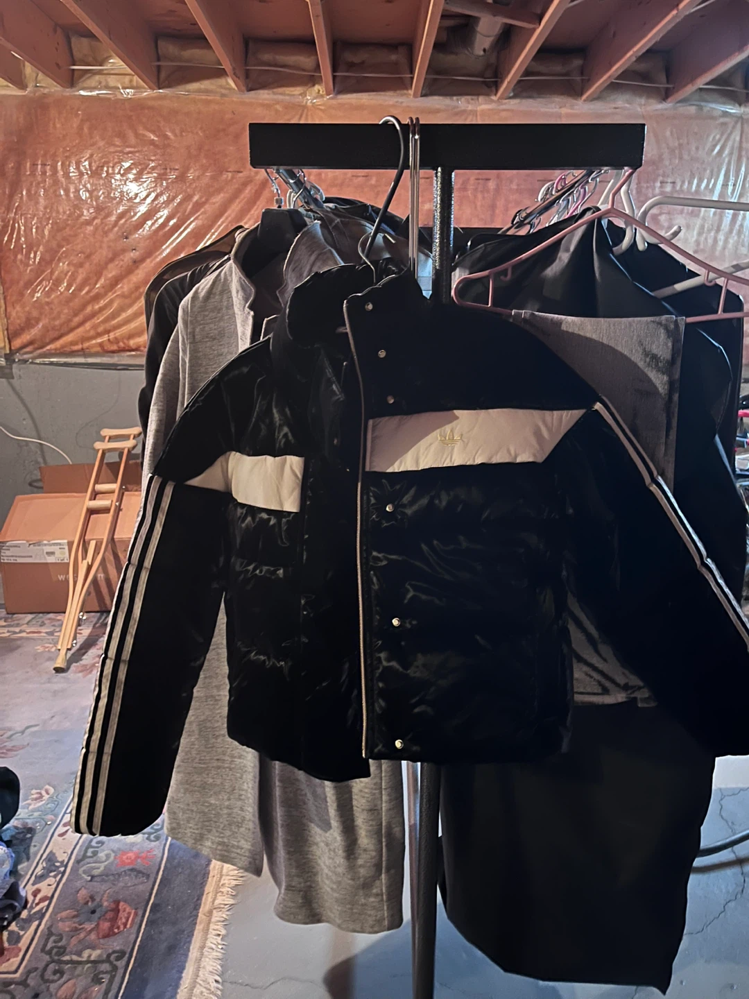 Adidas fashion Puffer Jacket NEED GONE ASAP