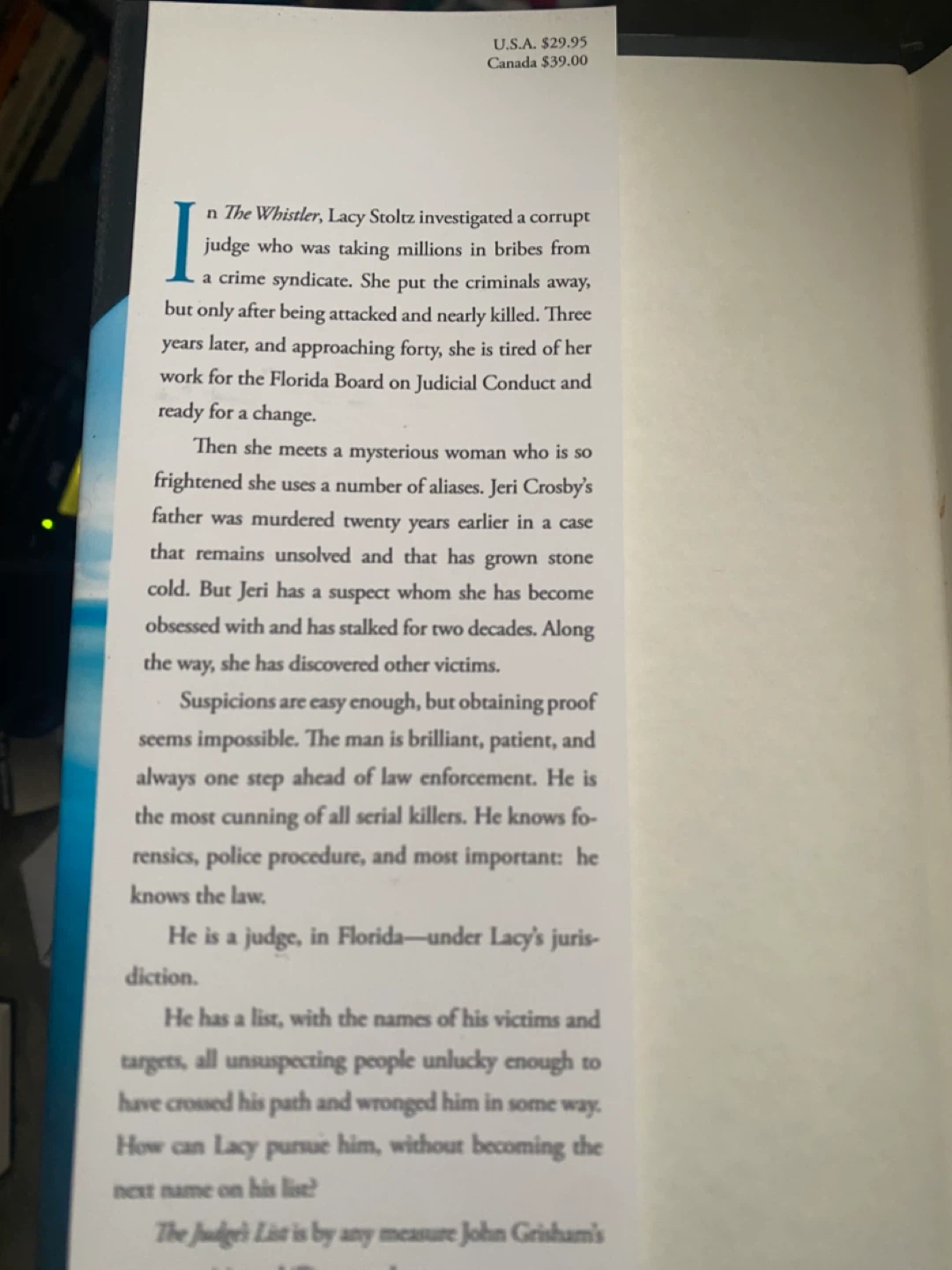 John Grisham's The Judge's List: A Novel - photo 4