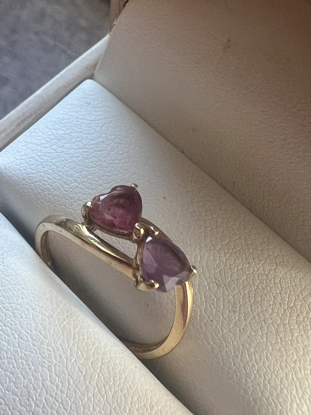 10k amethyst and pink tourmaline - photo 4