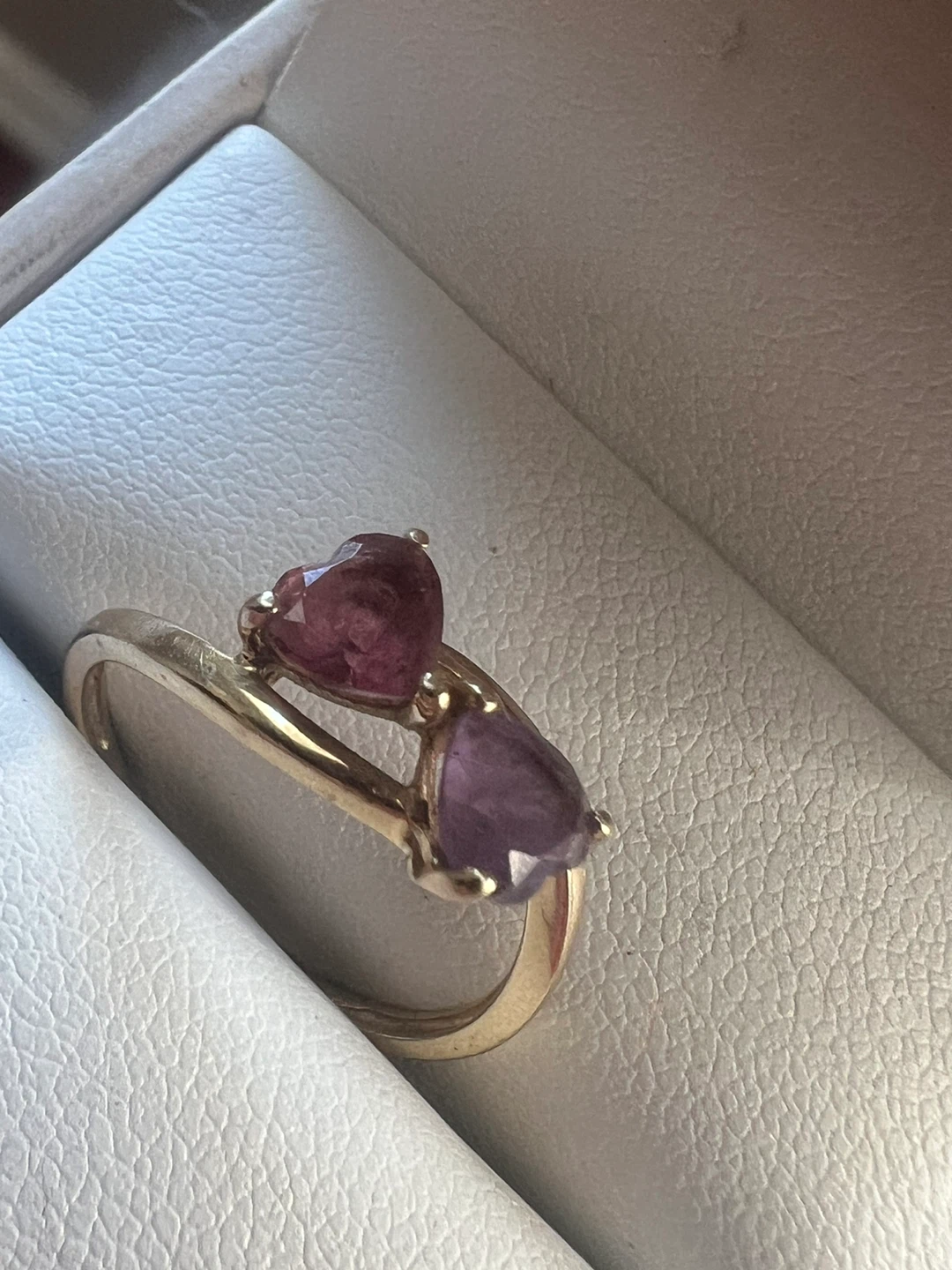 10k amethyst and pink tourmaline - photo 2