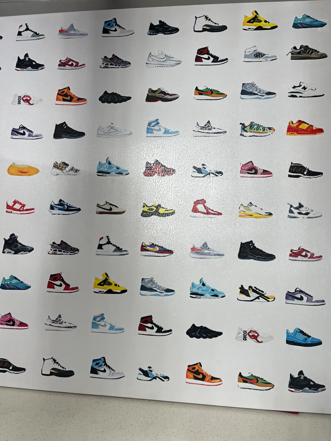 🏆 “Sneak Freak" canvas Wall Art 48” x 48” - photo 4