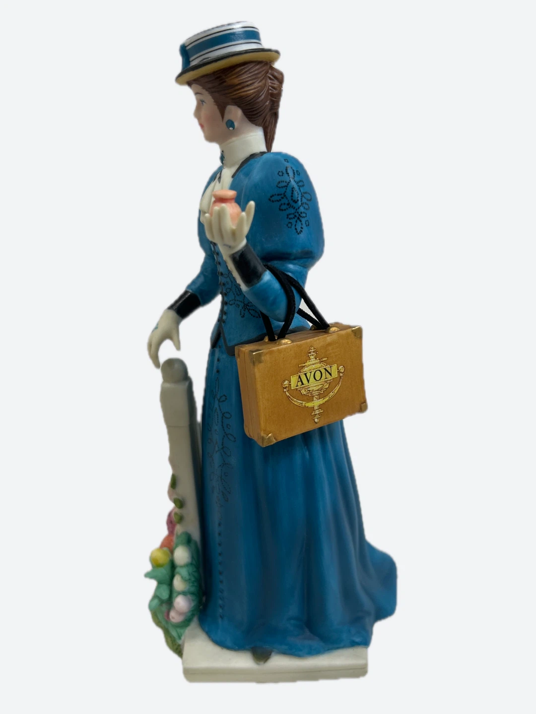Vintage 2009 Avon Mrs Albee porcelain figurine - photo 4