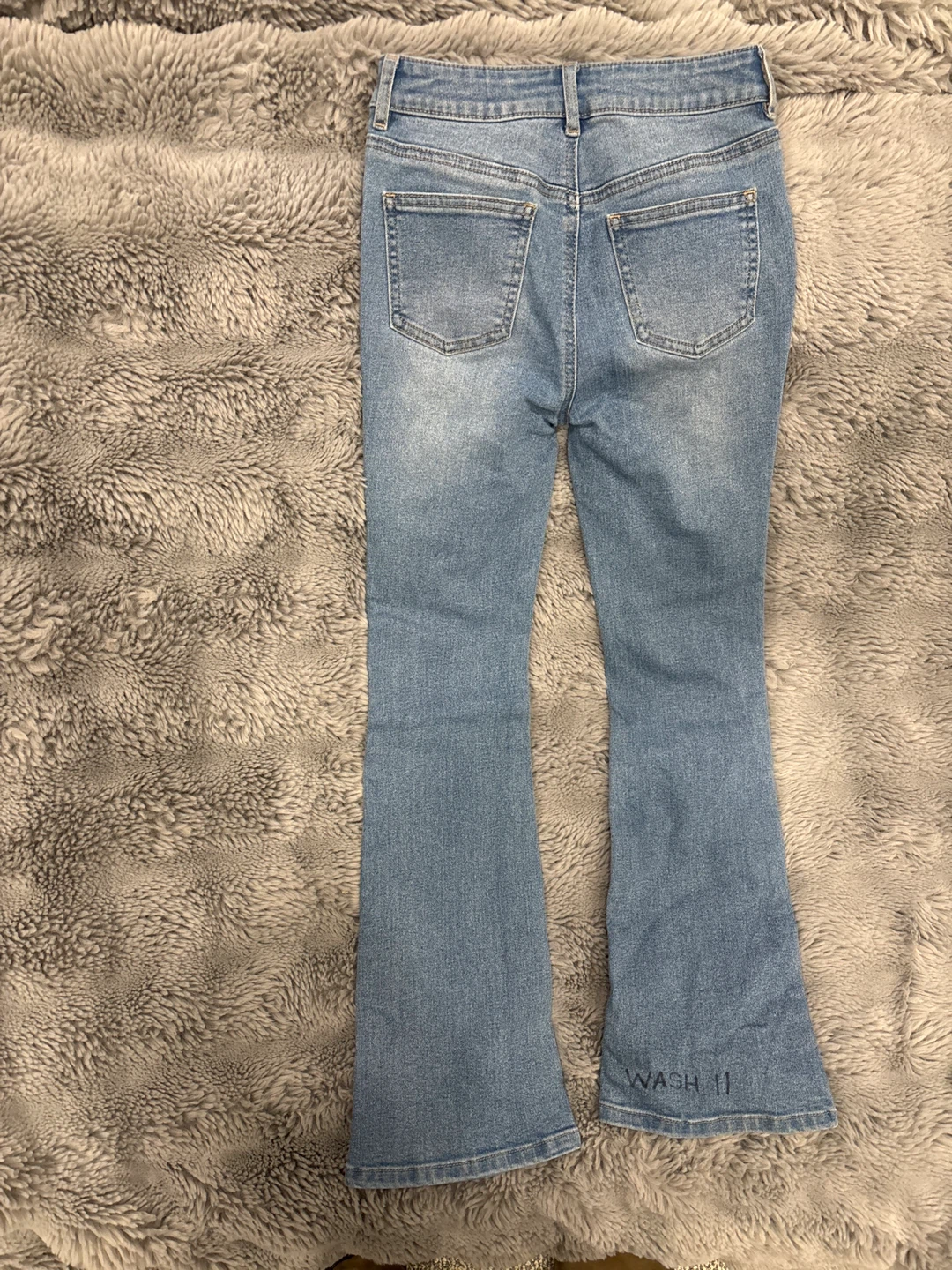 Kids' Flared Jeans with Sequins - Size 'Wash 11' - photo 2
