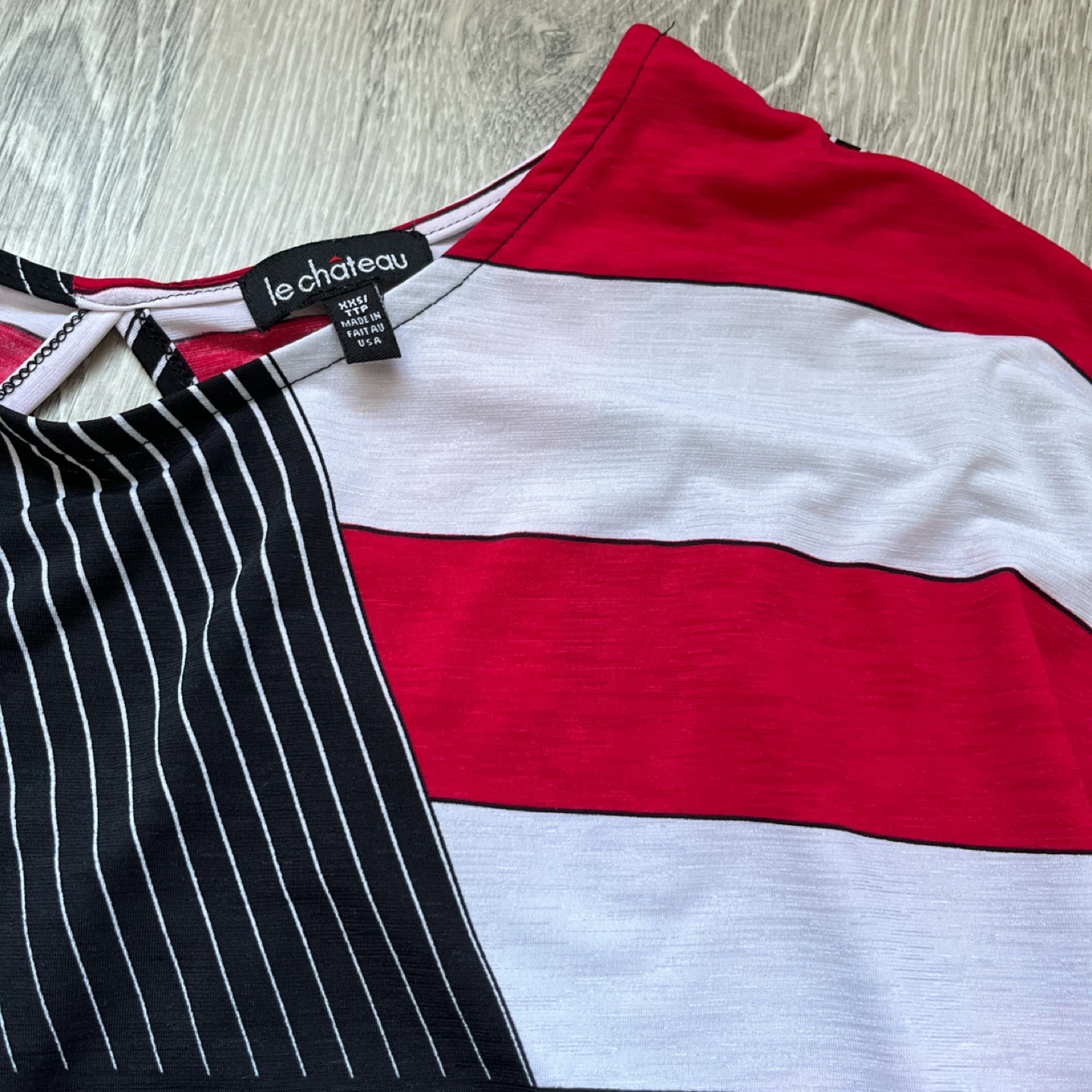 Le Château Y2K Geometric Blouse - photo 4