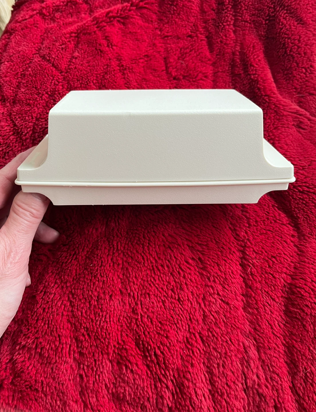Tupperware Butter Dish with Lid
