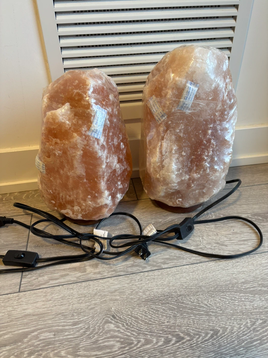 2 Ecoideas Himalayan Salt Lamps - Orange, 11 kg - photo 5