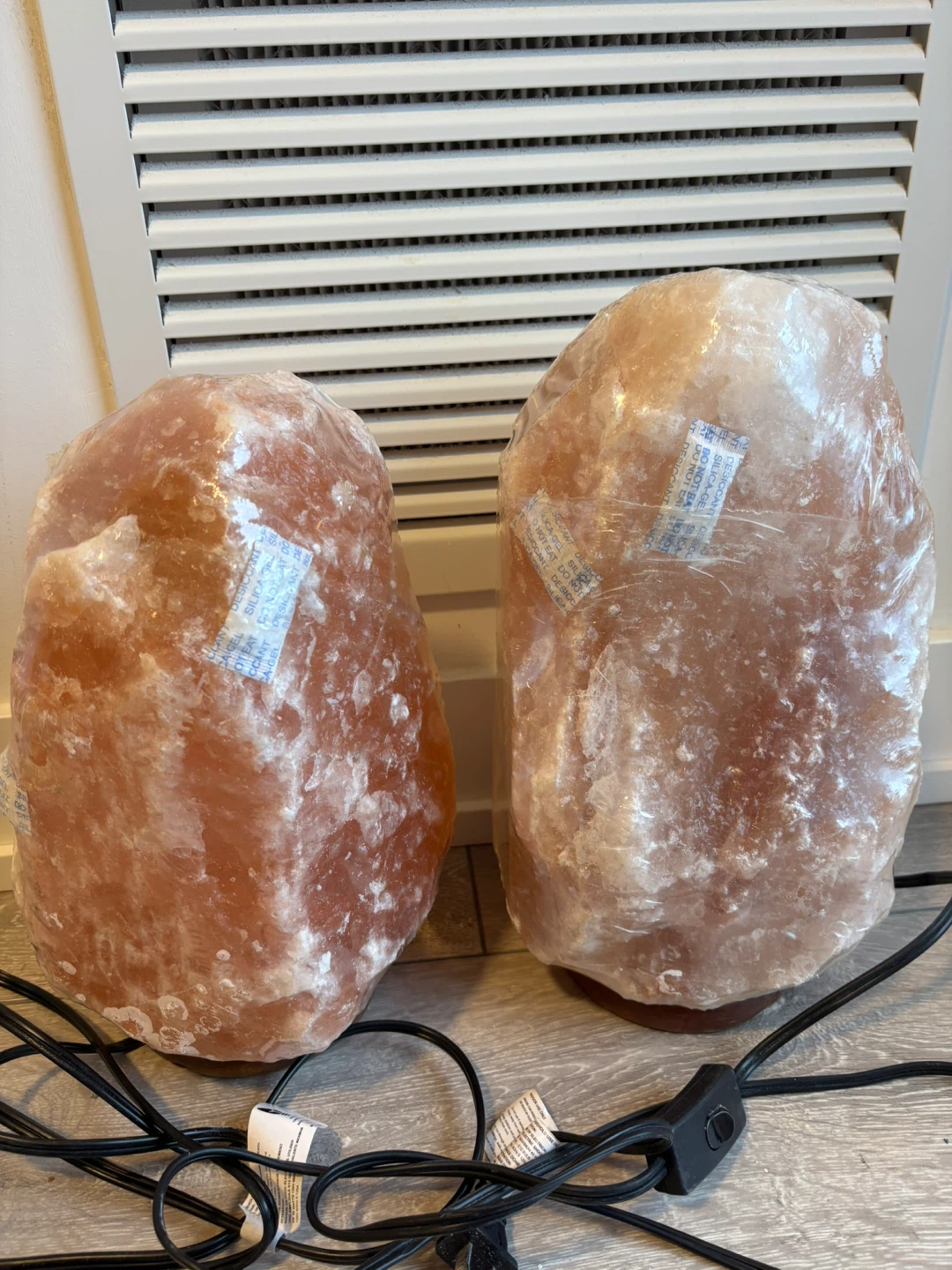 2 Ecoideas Himalayan Salt Lamps - Orange, 11 kg - photo 4