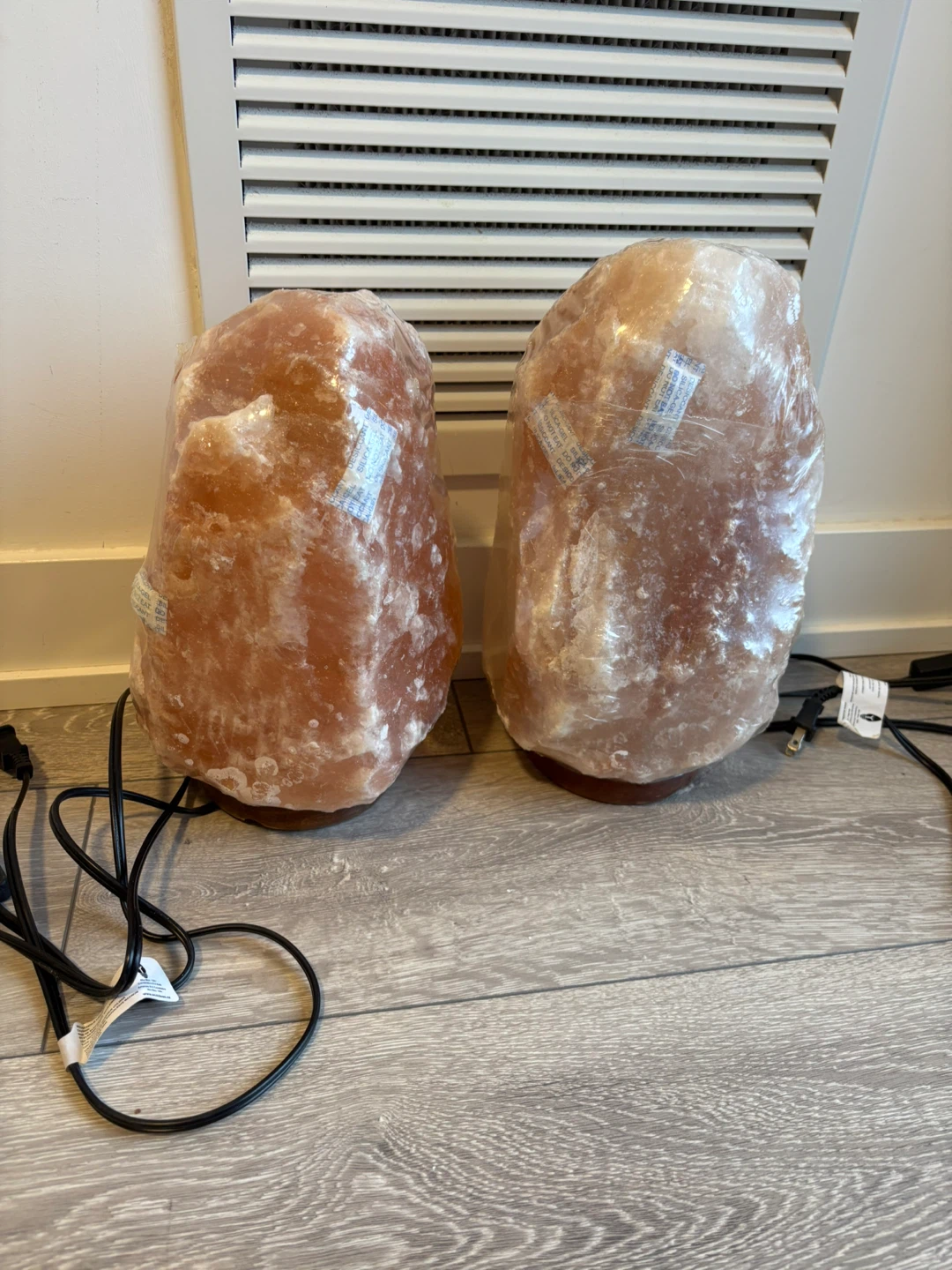 2 Ecoideas Himalayan Salt Lamps - Orange, 11 kg - photo 3