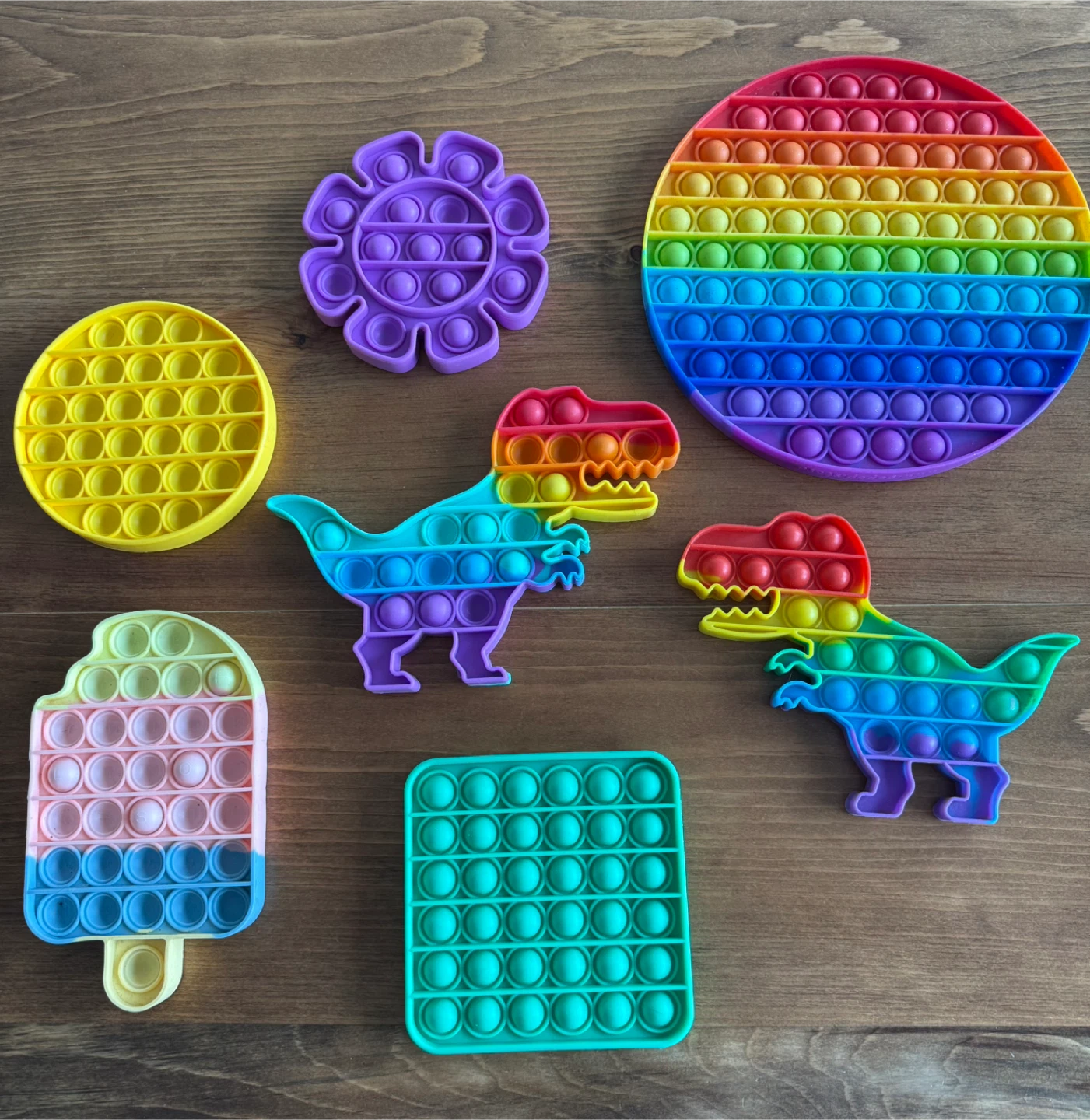 Assorted Pop-It Fidget Toys