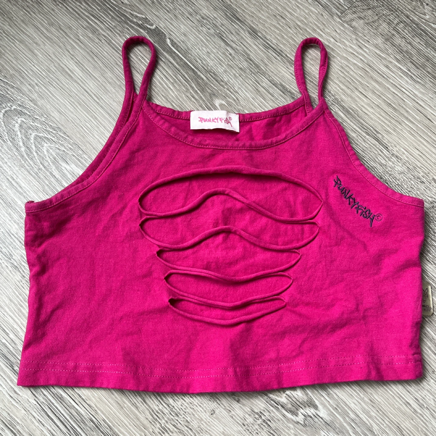 Pink Y2K Mini Crop Top