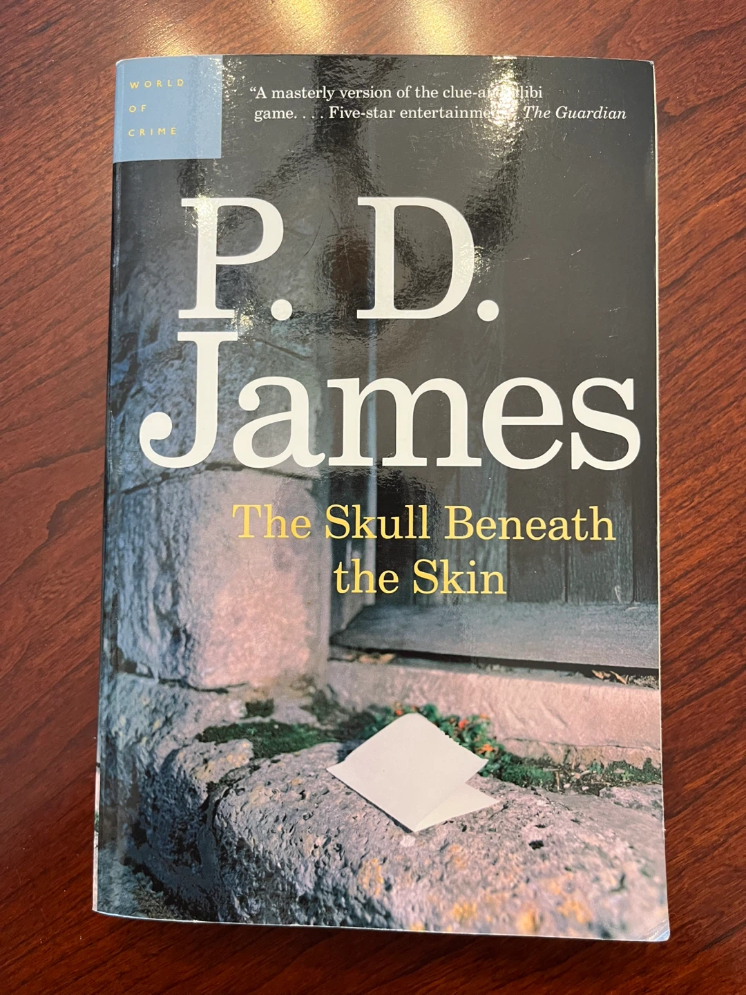 PD James paperback novel