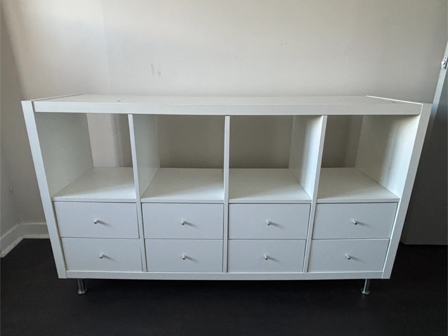 IKEA 🏆 White Storage Unit with 8 Shelves and 4 Drawers - photo 2