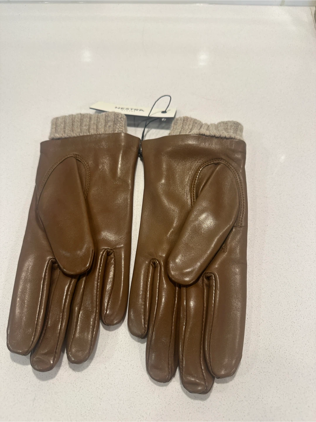 Brand New Hestra Women Megan leather glove SIZE US 7 - photo 2