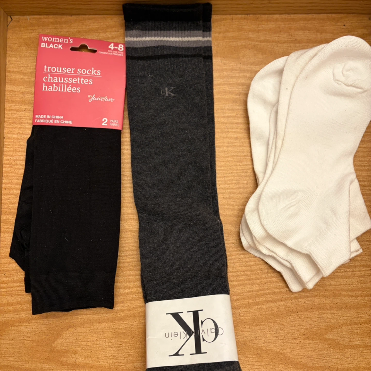 Long socks and ankle socks