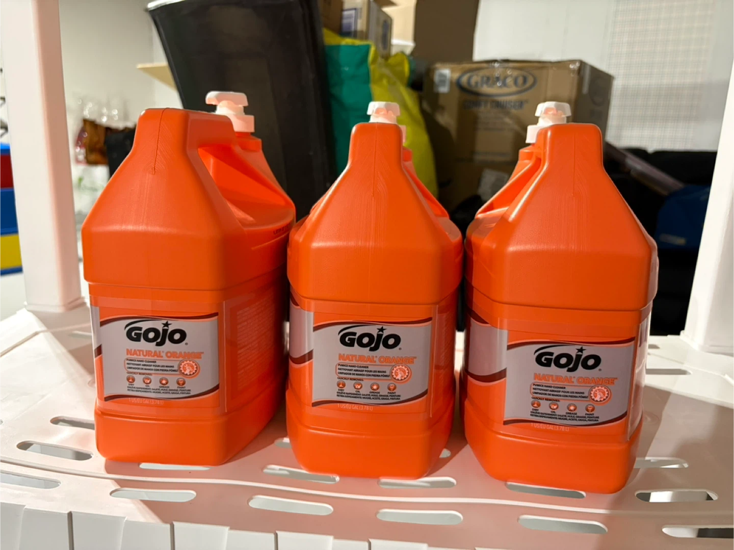 3pc GOJO Natural Orange Pumice Hand Cleaner - 1 Gallon - photo 2