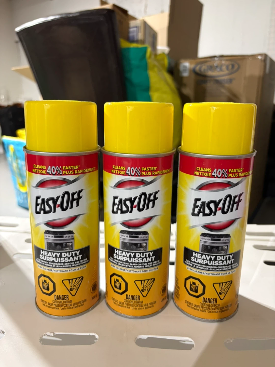 3pc Easy-Off Heavy Duty Oven Cleaner Spray (3 Pack) - photo 2