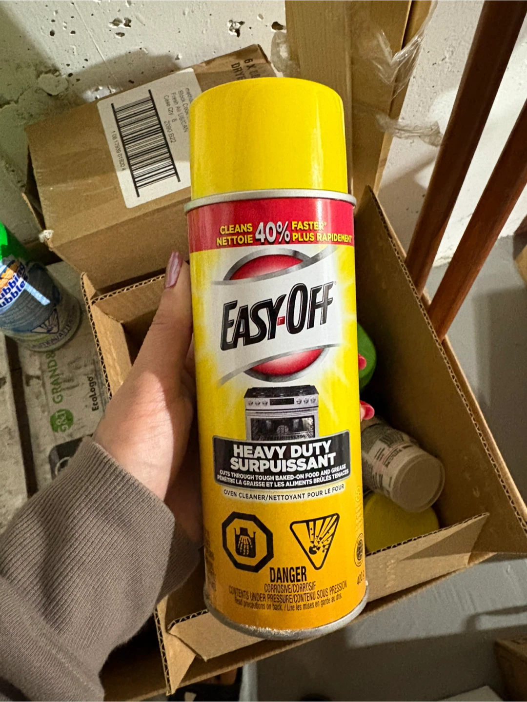3pc Easy-Off Heavy Duty Oven Cleaner Spray (3 Pack)