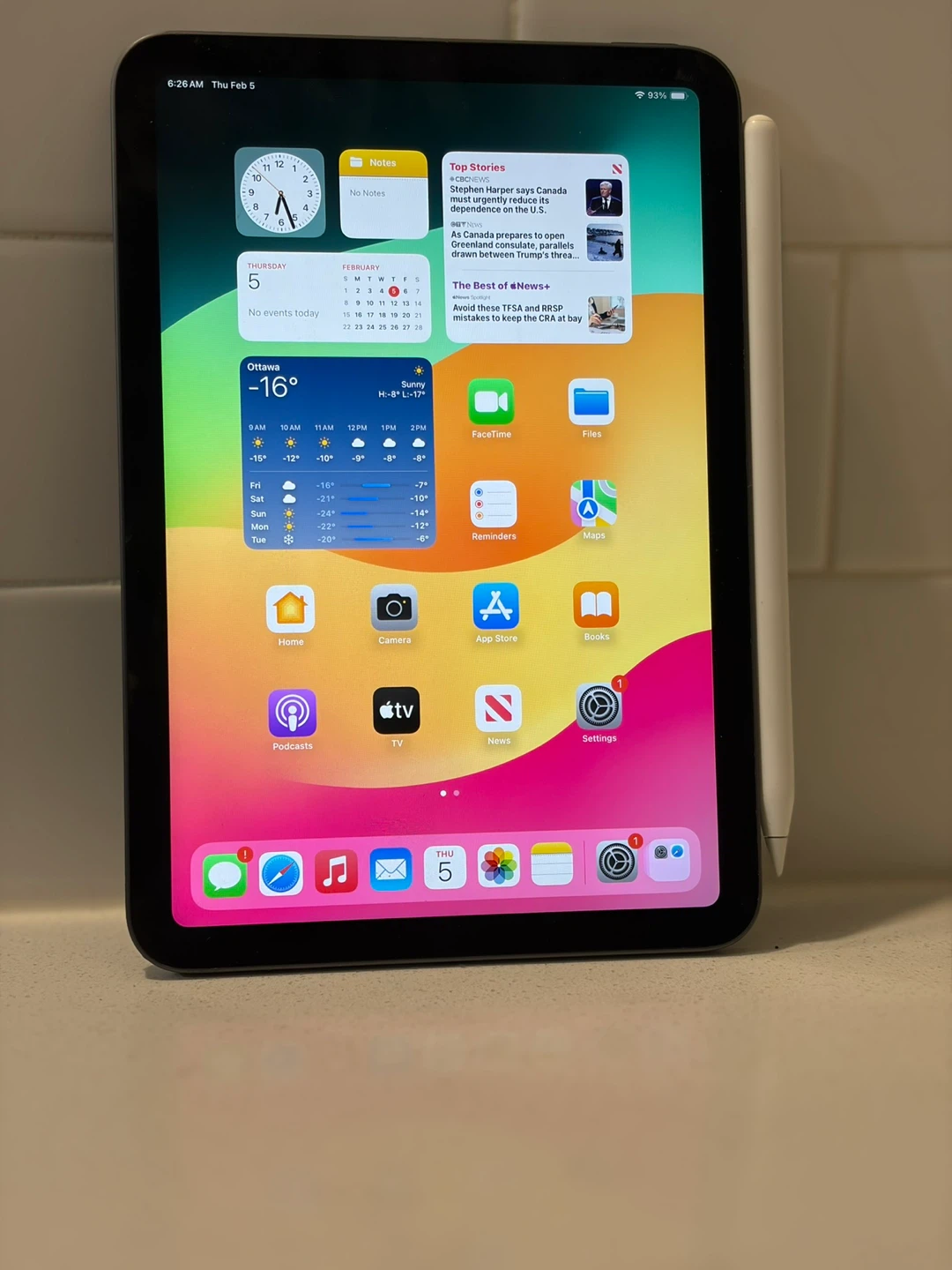 Apple iPad Mini 6th Gen W/ Apple Pencil Gen 2 - photo 5