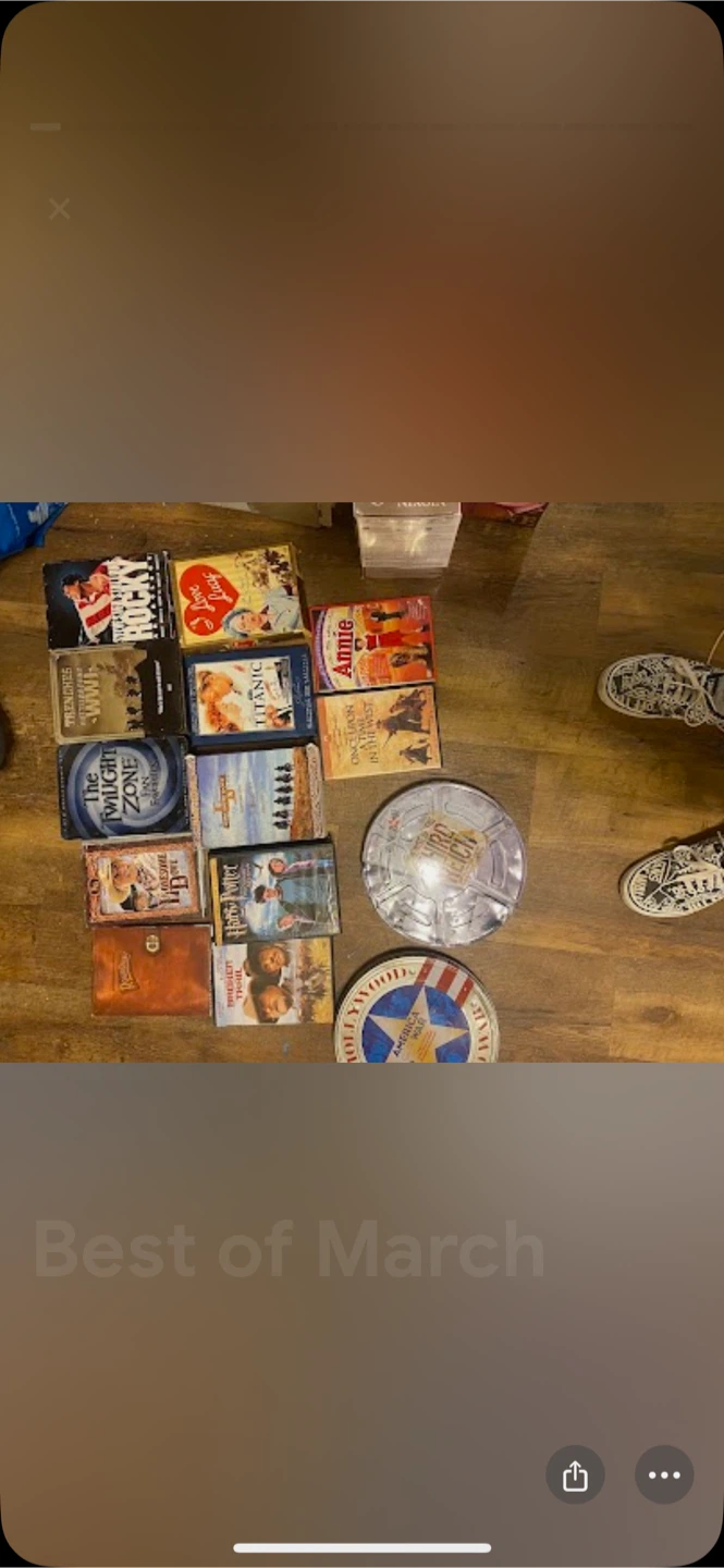 Collection of Movies and TV Series on DVD