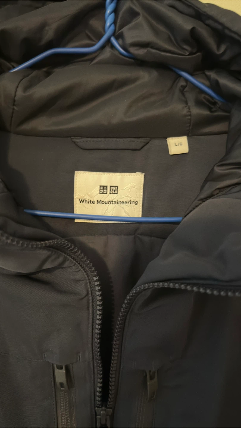 White Mountaineering x Uniqlo Navy Hooded Jacket - photo 2