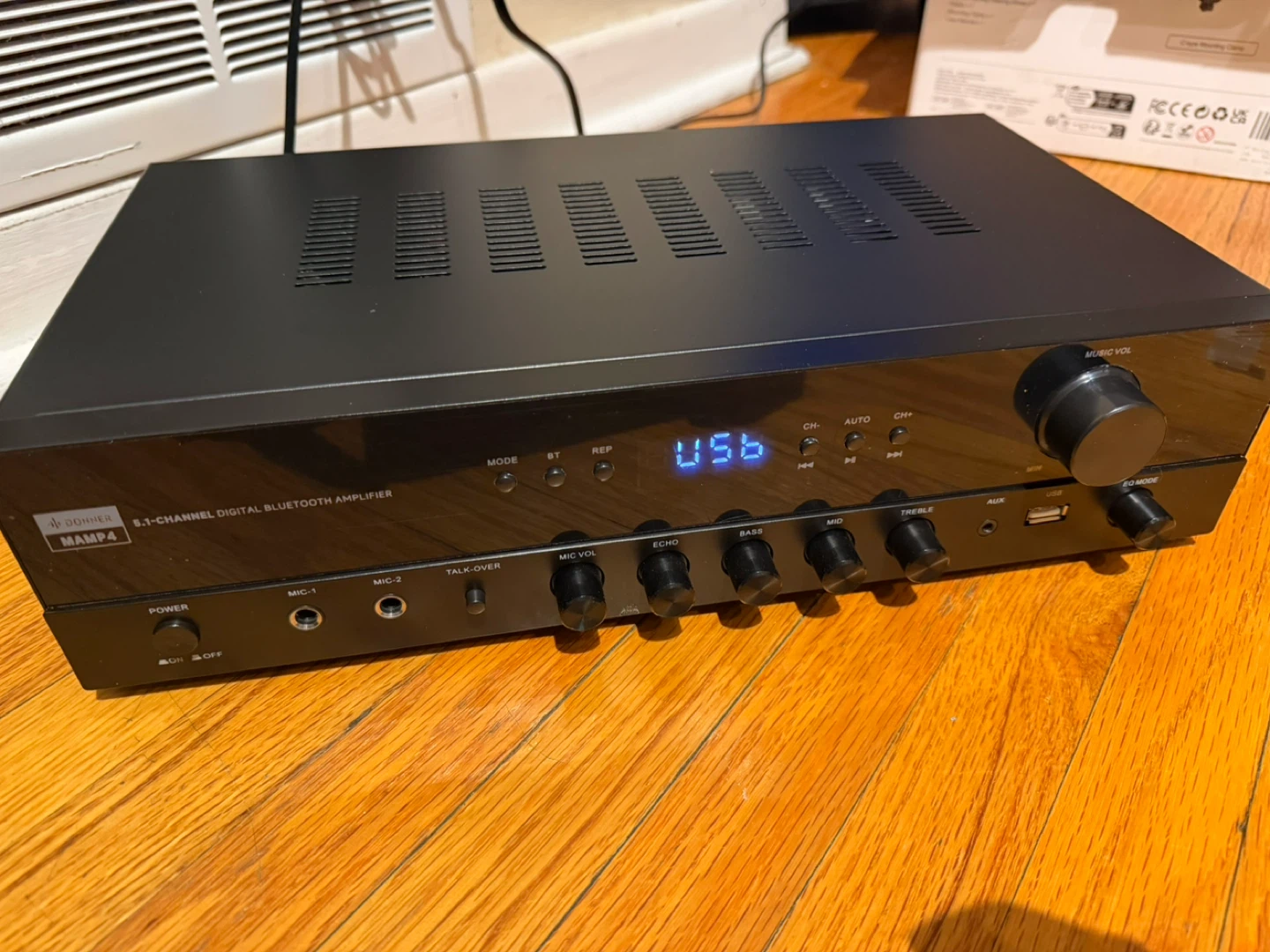 Donner MAMP4 5.1 Channel Digital Bluetooth Amplifier - photo 2