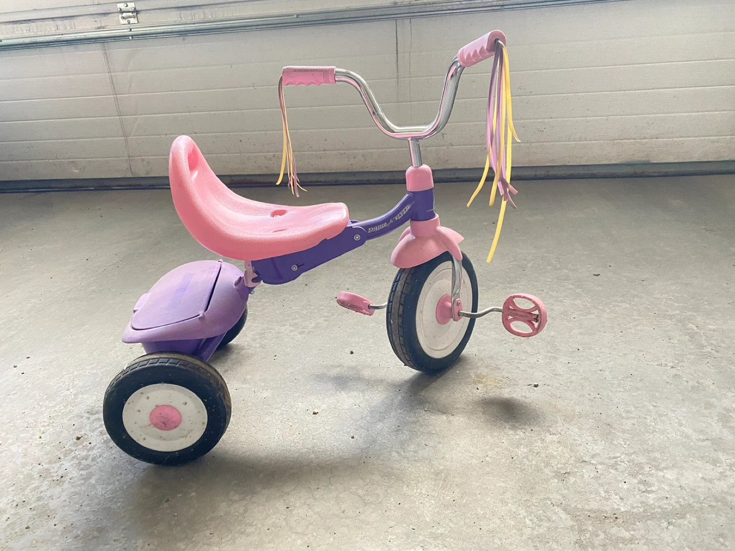 Radio Flyer Pink and Purple Tricycle - photo 2