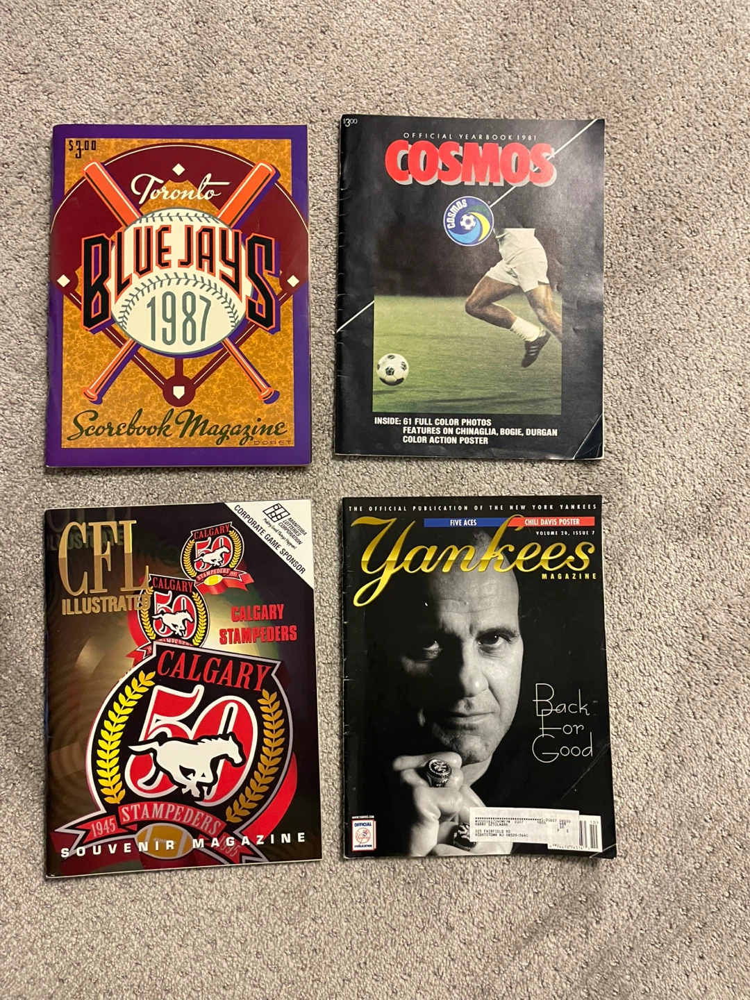 Vintage Sports Programs and Calendars - photo 3