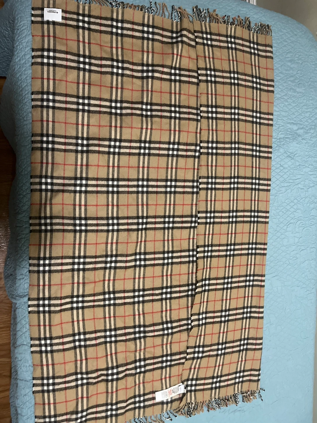 Burberry Plaid Scarf - photo 3