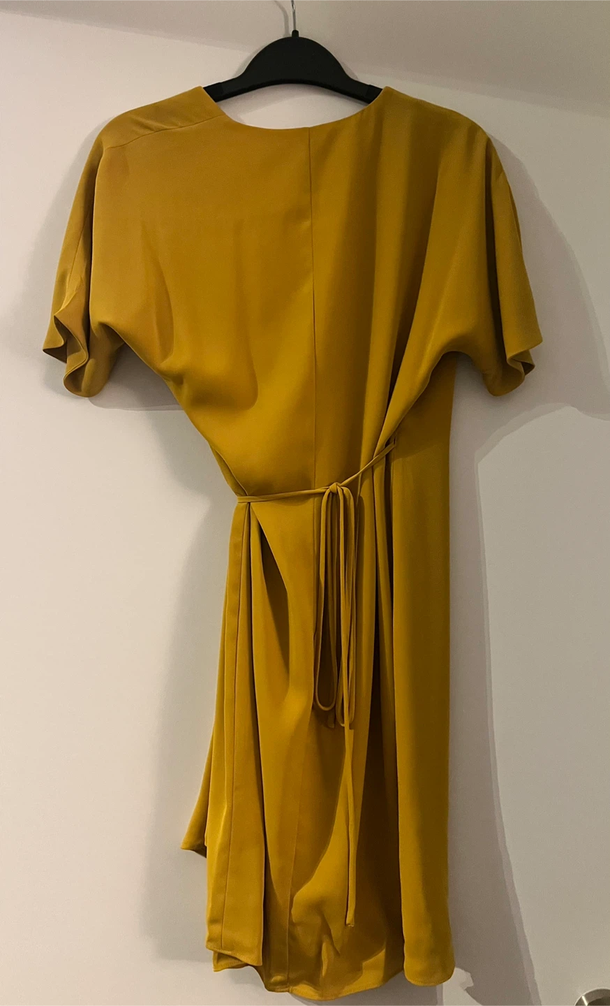 Babaton Yellow Wrap Dress XS 🏆 - photo 2