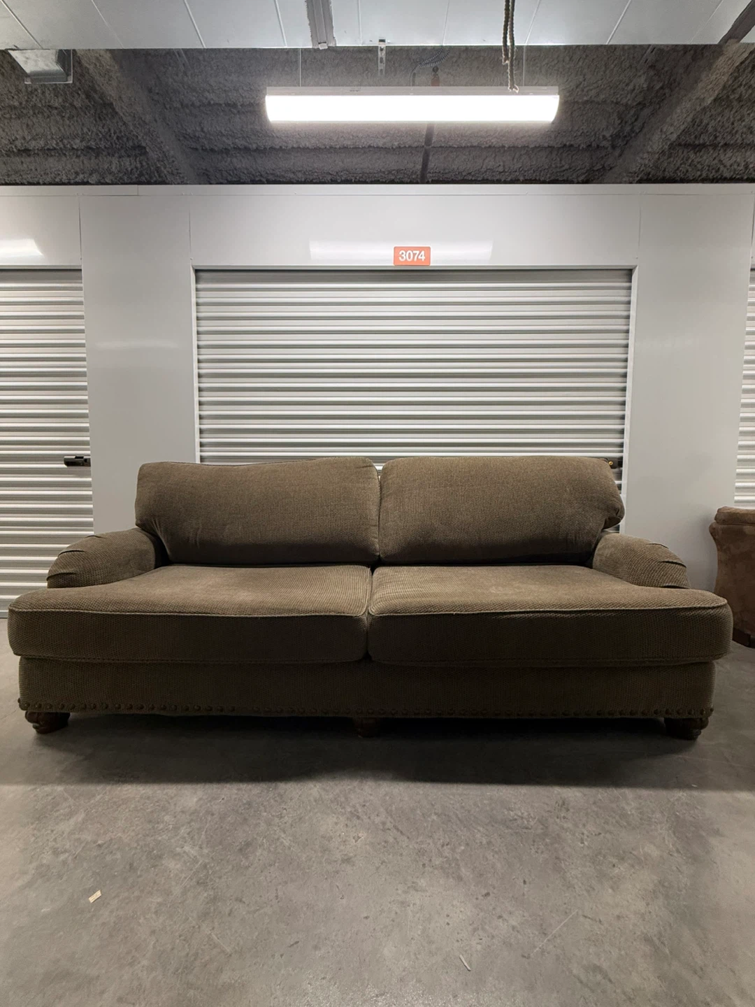🚨Free Delivery NJ/NY Brown Sofa Clean and Odor Free