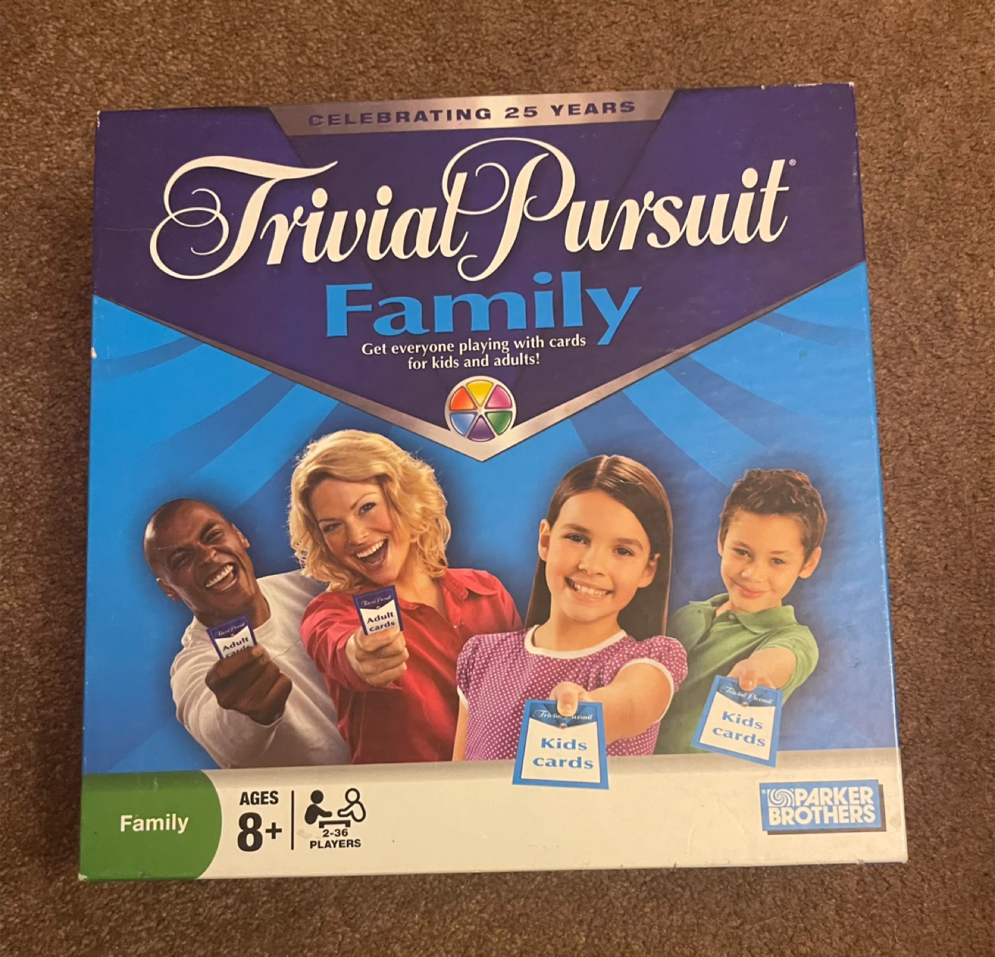 Trivial Pursuit Family Edition Board Game