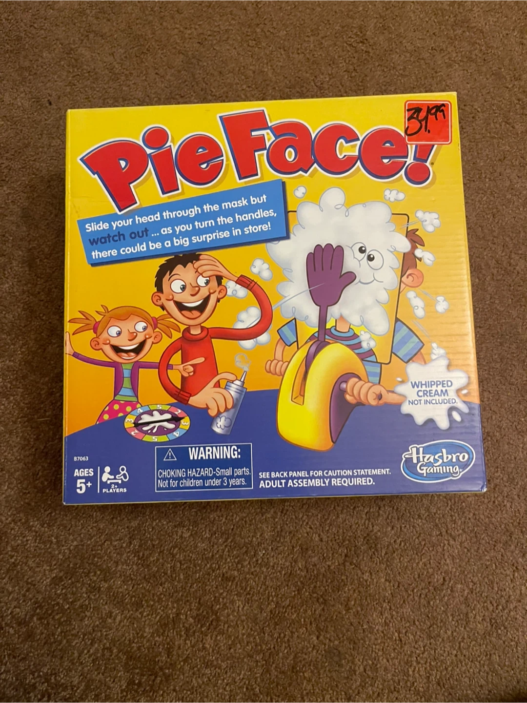 Pie Face! Game